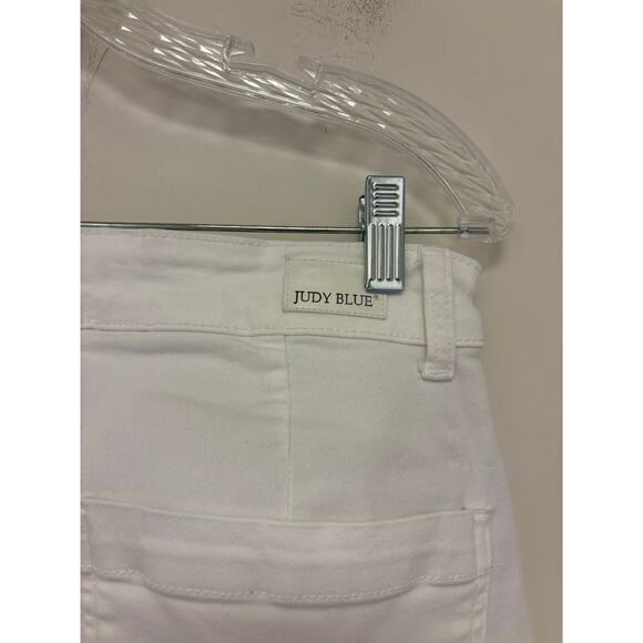 Judy Blue Boot Cut White Jeans Size 14W - Picture 5 of 5